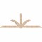 Ekena Millwork Redmond Smooth Timber Gable Bracket, Douglas Fir, 96"W x 48"H x 1 1/2"D x 5 1/2"F, 12/12 Pitch GBW096X48X0206RED00SDF - alternate 5